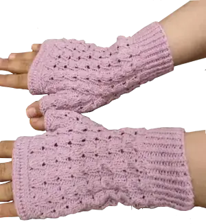 ساق دست و دستکش محلی بافت زنانه