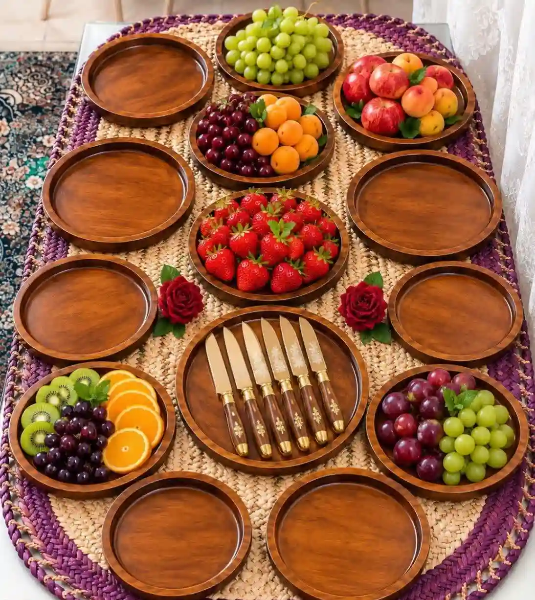 ظروف پذیرایی سنگ مصنوعی