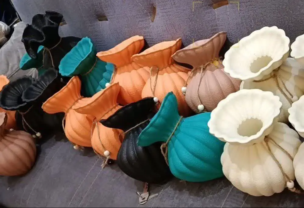 گلدان پرنسس بیس خام لبه چین