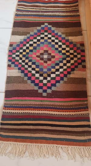 روش بافت ساده گلیم محلی