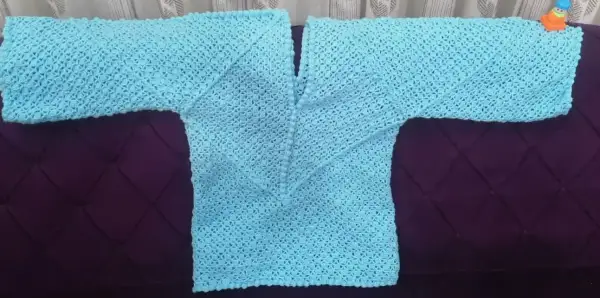 چهارمین آموزش قلاب بافی ژاکت شش ضلعی توسط هنرجو
