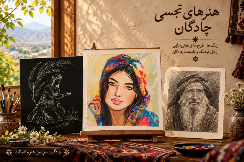 هنر های تجسمی در چادگان (غرفه ای در میراث فرهنگی)