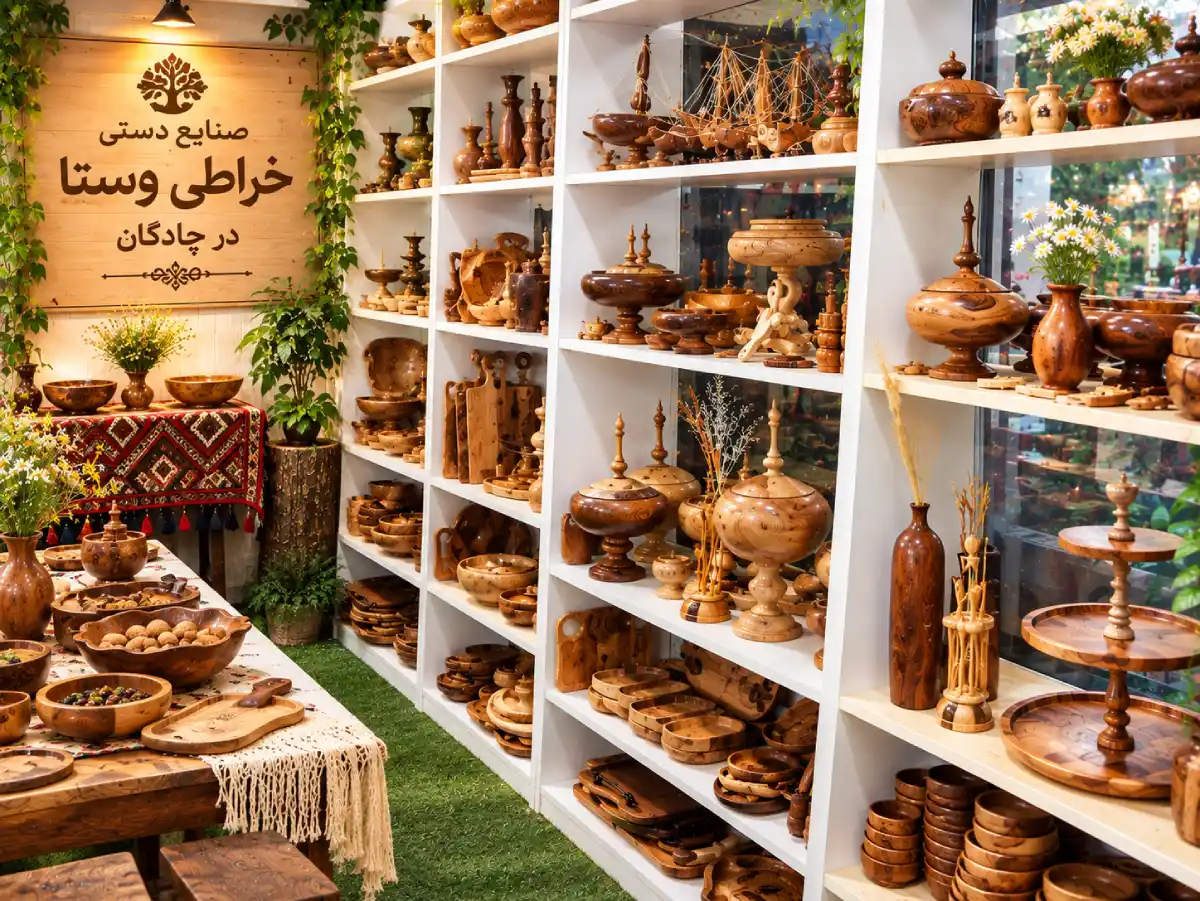غرفه خراطی وستا در چادگان