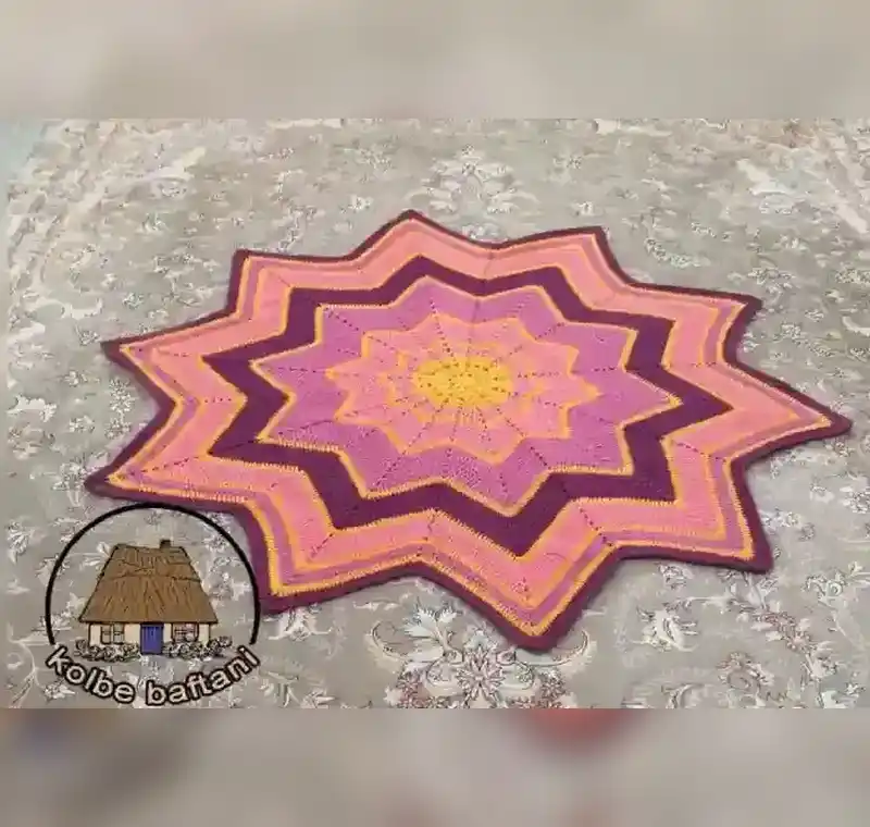 قیمت فیلم آموزش بافت رومیزی، زیرلیوانی و فرشینه