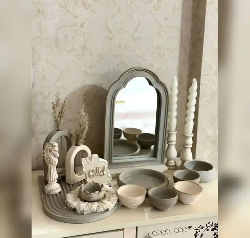 ست کلاسیک هفت سین با آینه کلاسیک